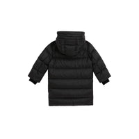Doudoune rembourrée en duvet avec capuche amovible - Black