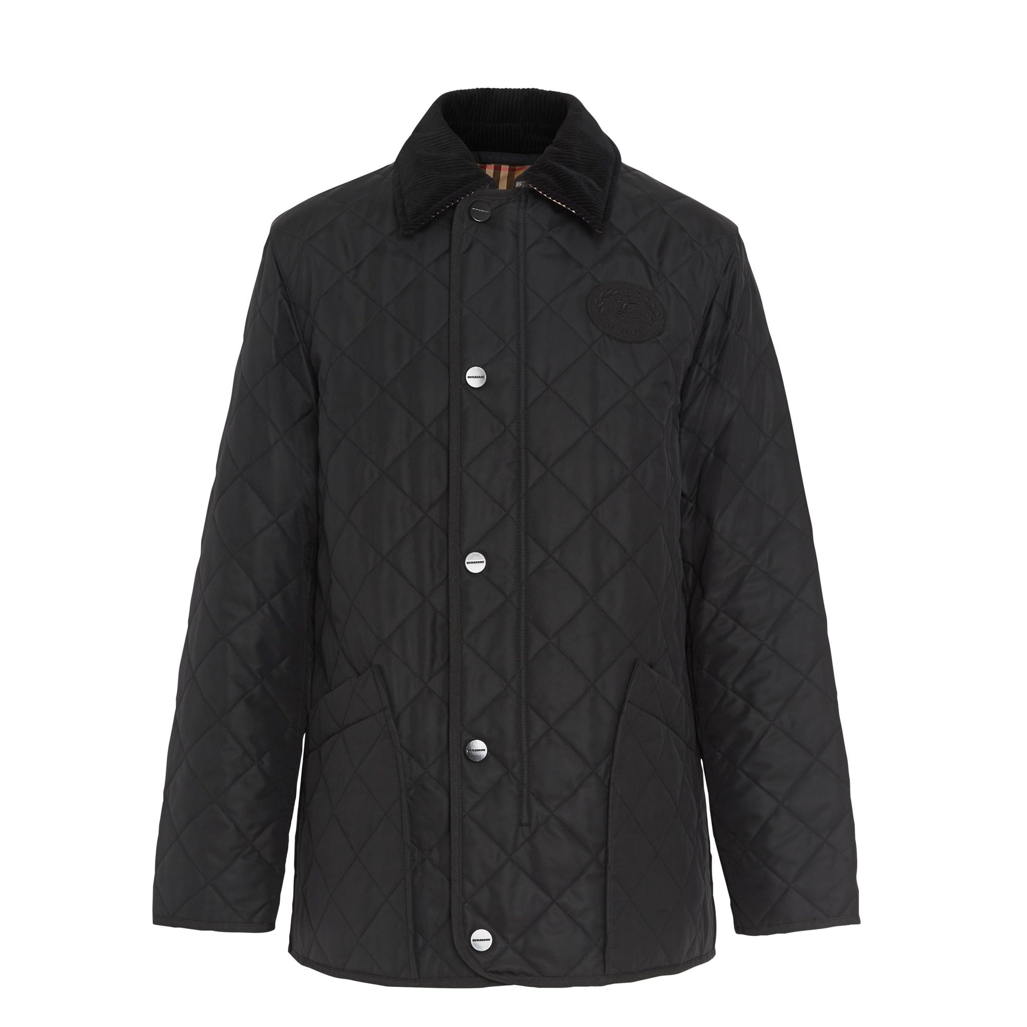 Veste de campagne thermorégulée matelassée - Black
