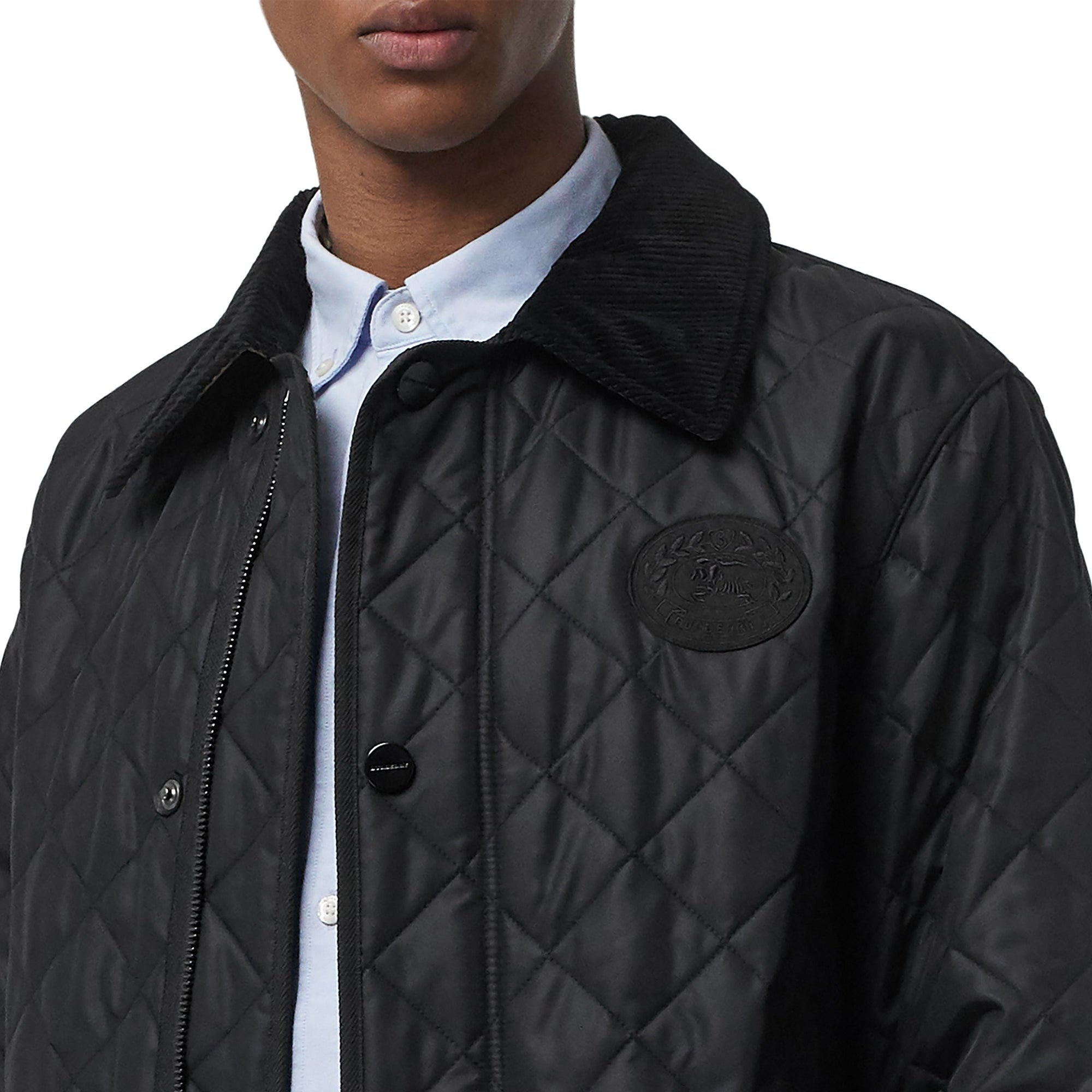 Veste de campagne thermorégulée matelassée - Black