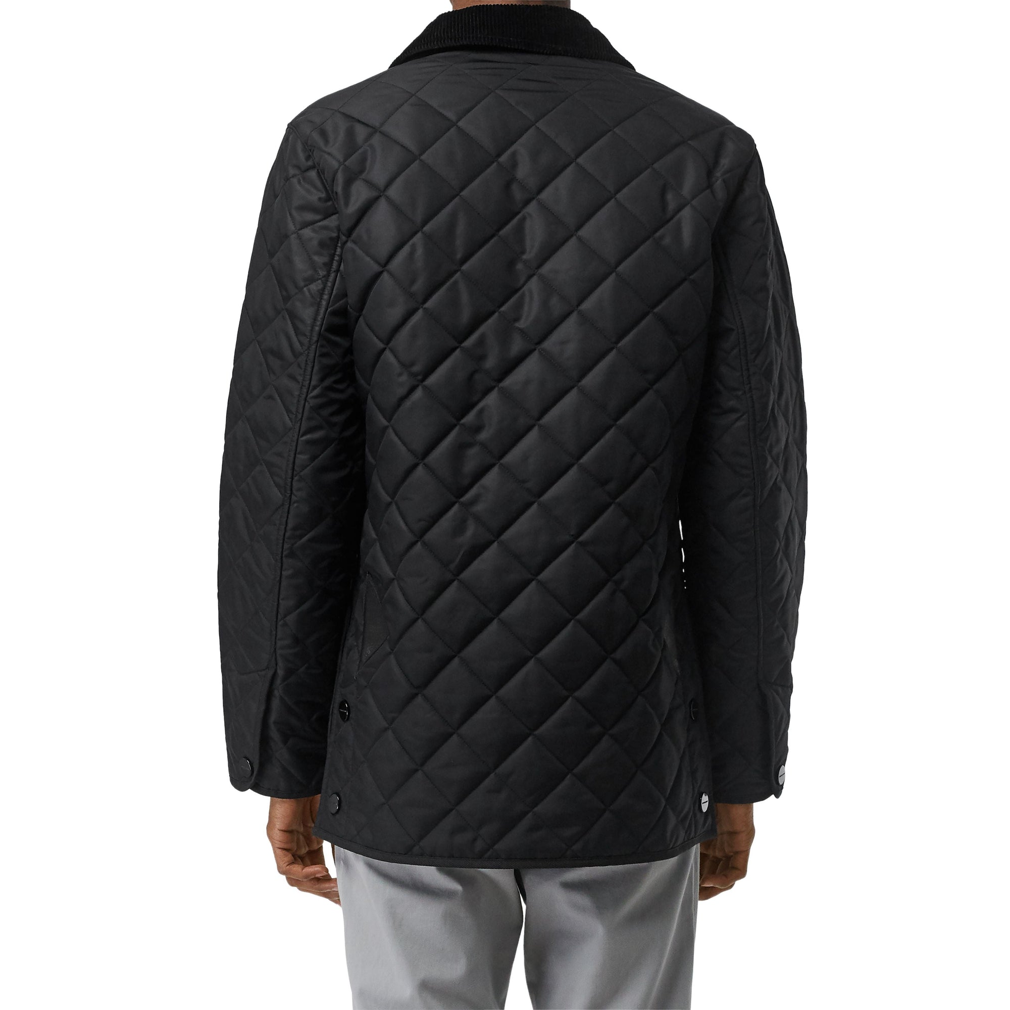 Veste de campagne thermorégulée matelassée - Black