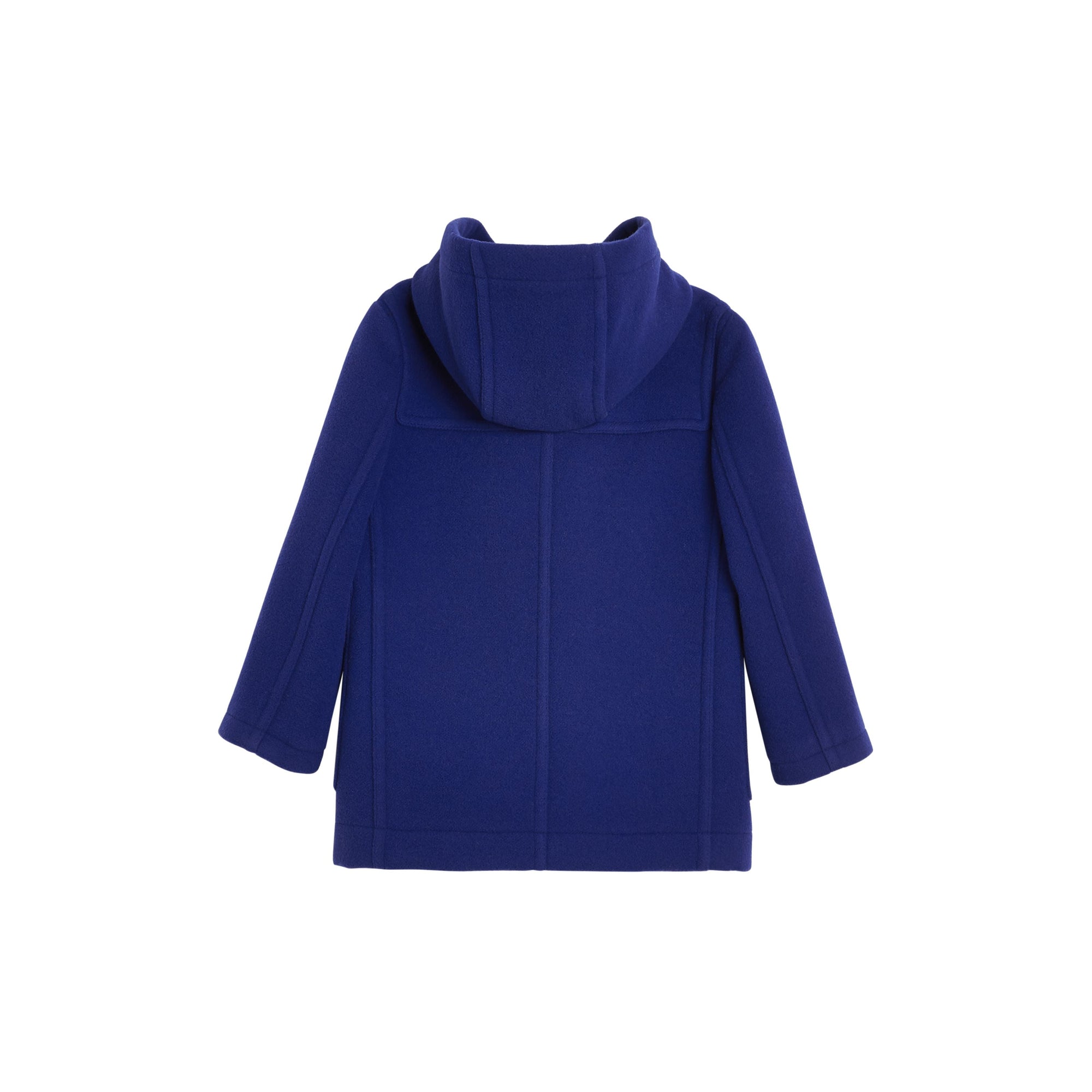 Duffle-coat en laine double face - Brilliant Blue