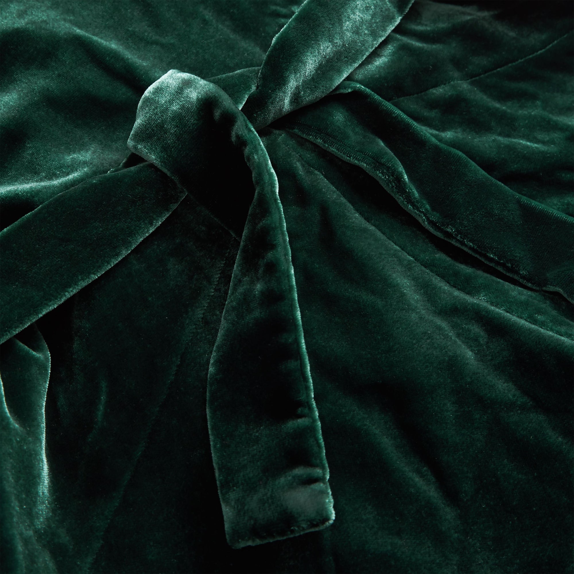 Robe en velours rayée - Dark Forest Green