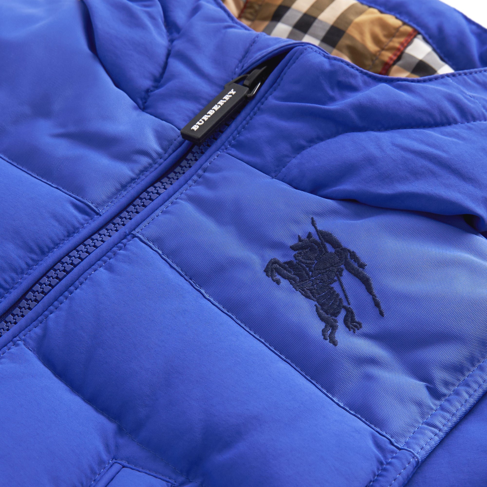 Doudoune rembourrée à capuche - Royal Blue