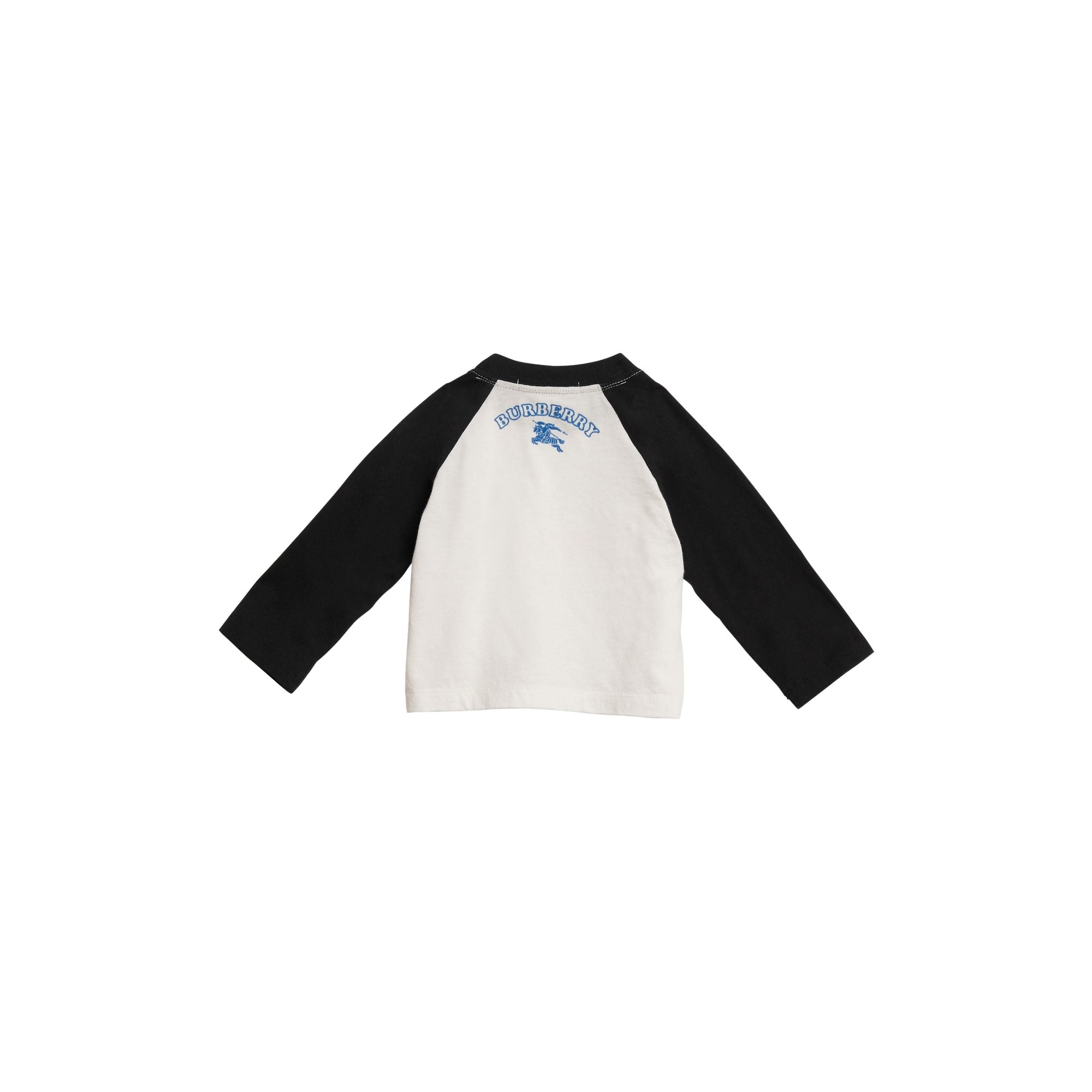 Haut en coton à manches raglan avec imprimé Thomas Bear - White