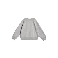 Sweat-shirt en jersey de coton avec logo d'archive - Grey Melange