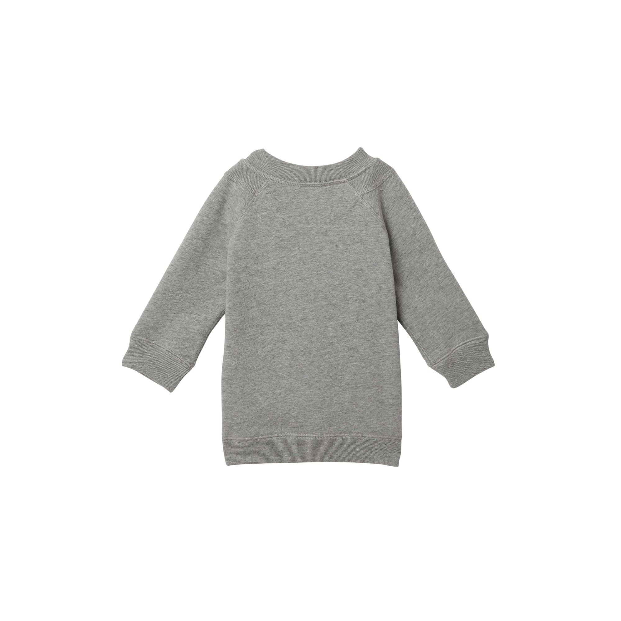 Robe en coton avec logo d'archive - Grey Melange