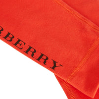 Legging en coton extensible avec logo - Orange Red