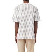 T-shirt en coton avec logo d'archive - White