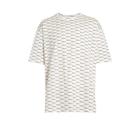 T-shirt en coton avec logo d'archive - White