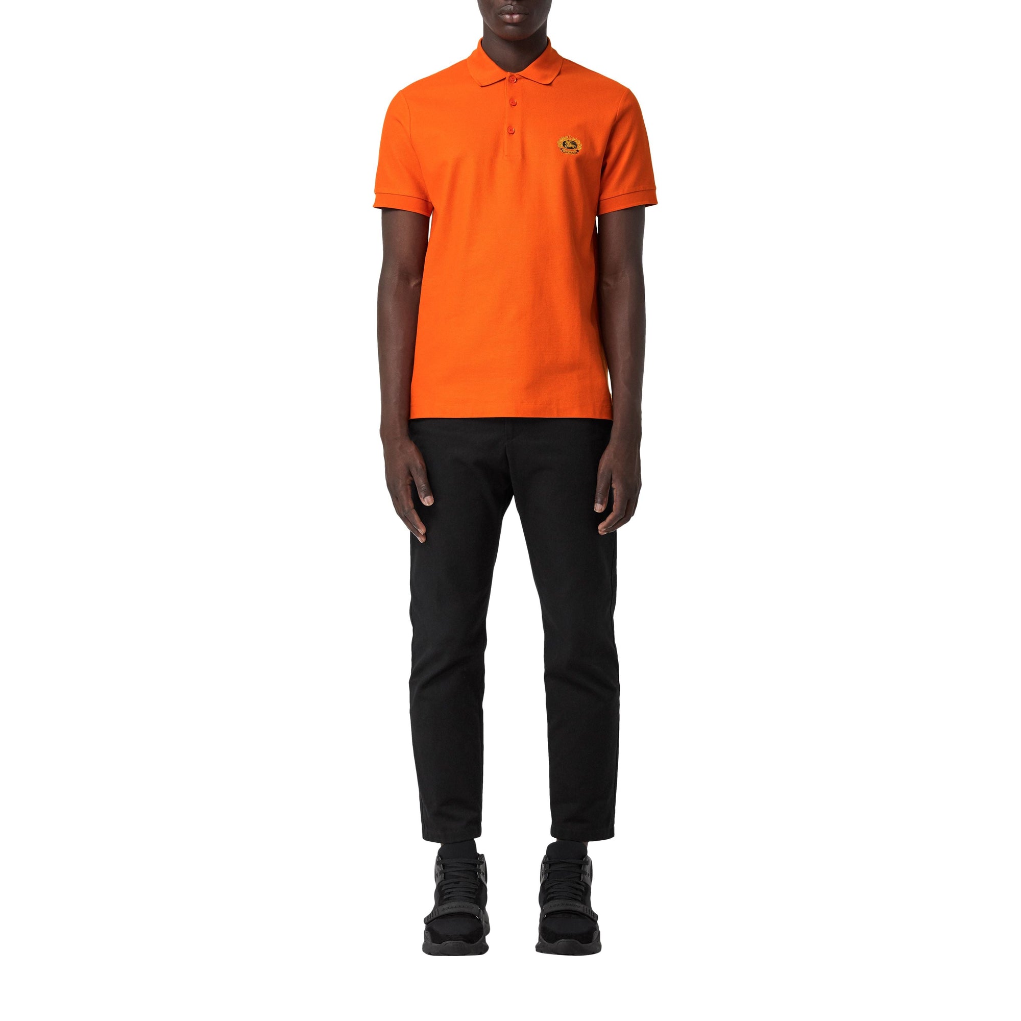 Polo en piqué de coton avec logo d'archive - Clementine