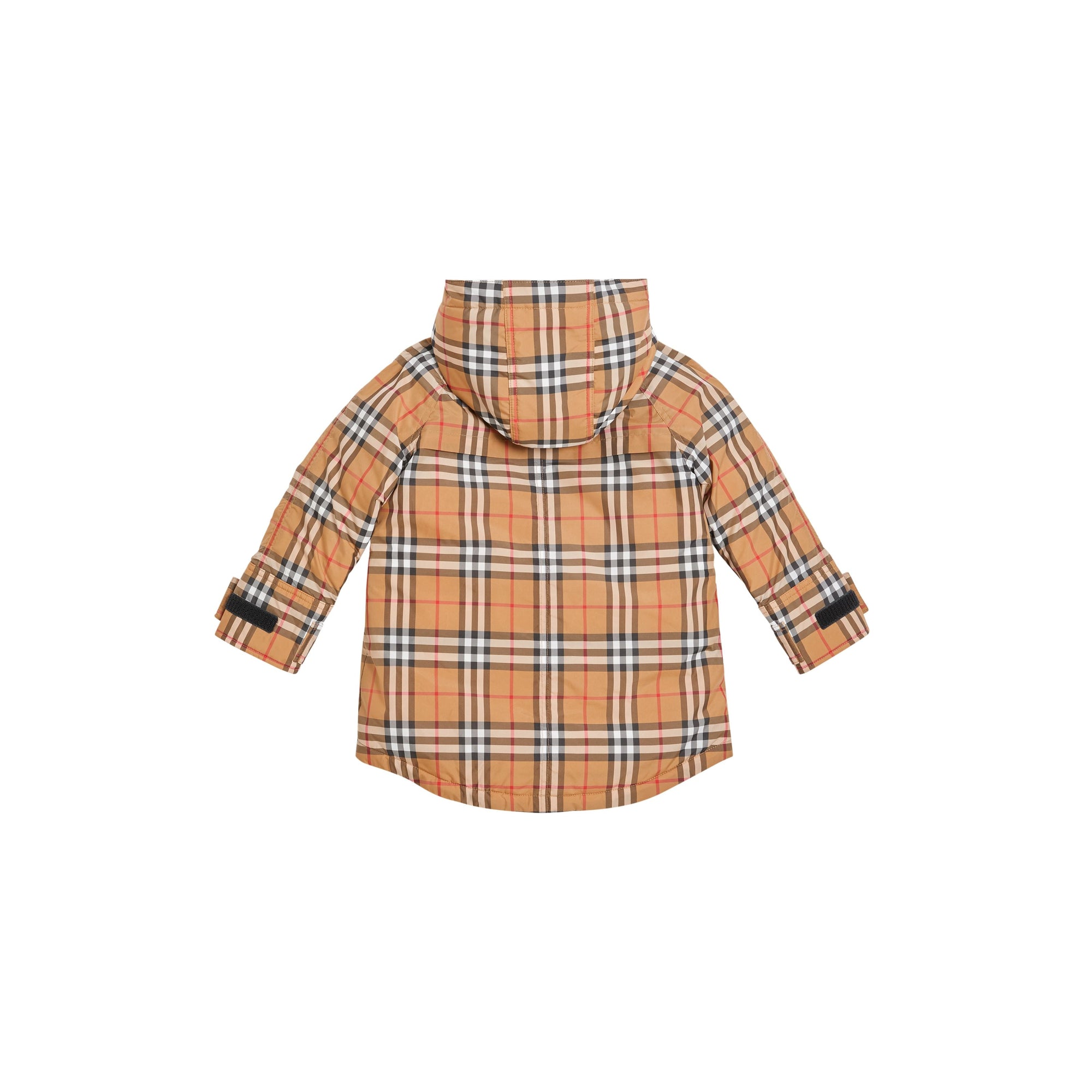 Doudoune rembourrée à capuche avec motif Vintage check - Antique Yellow