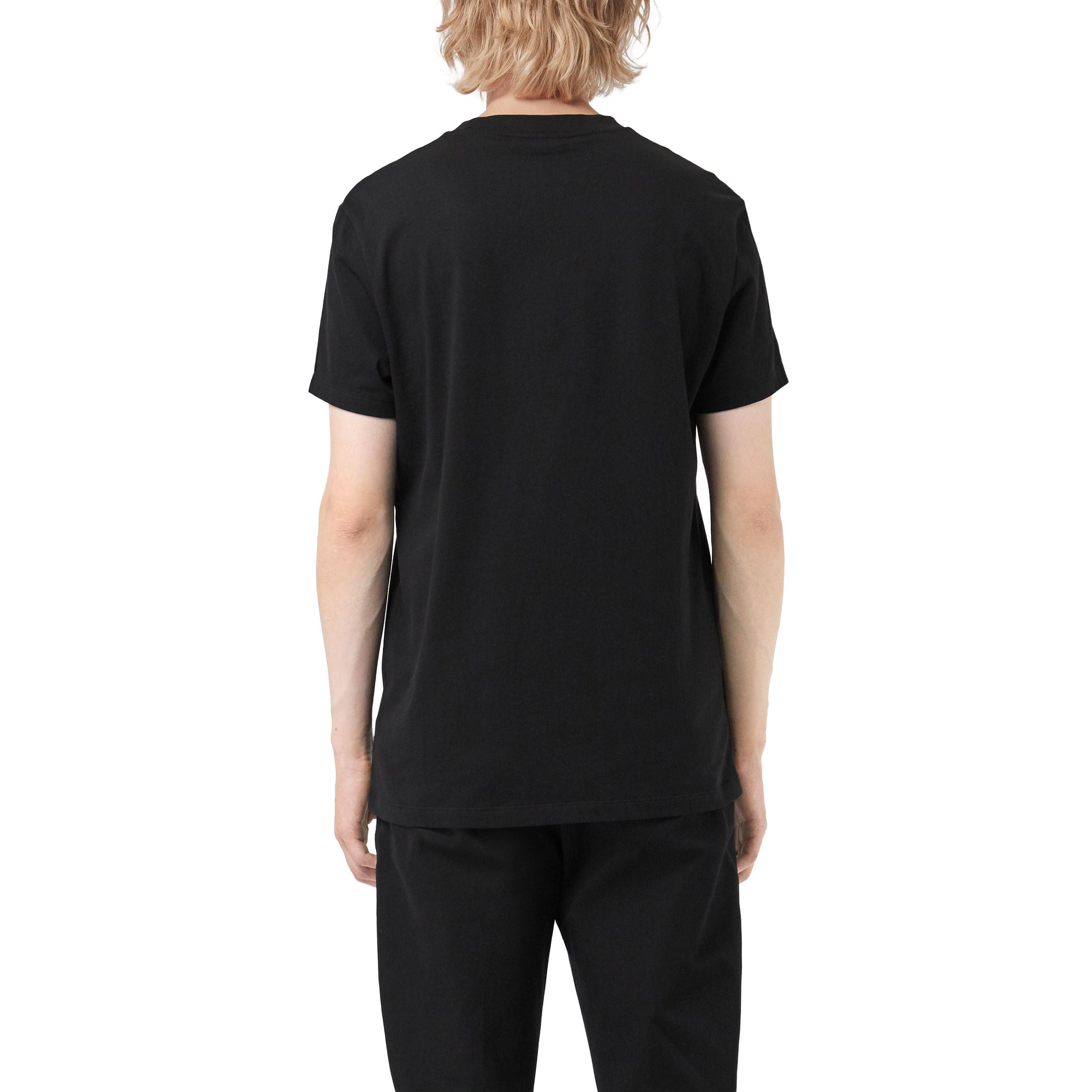 T-shirt en coton avec logo d'archive - Black