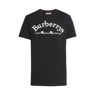 T-shirt en coton avec logo d'archive - Black