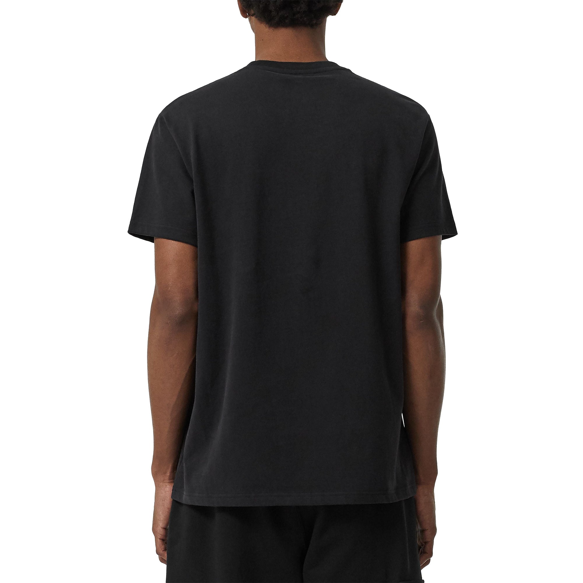 T-shirt en coton avec écusson - Black
