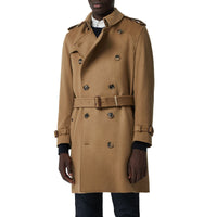 Trench en cachemire - Camel