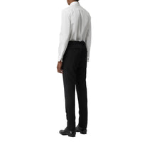 Chemise habillée classique en popeline de coton - White