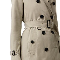 Trench Kensington en gabardine de coton - Stone