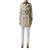 Trench Kensington en gabardine de coton - Stone