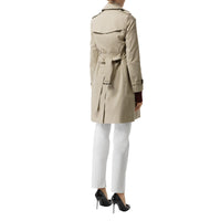 Trench Kensington en gabardine de coton - Stone