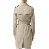 Trench Kensington en gabardine de coton - Stone