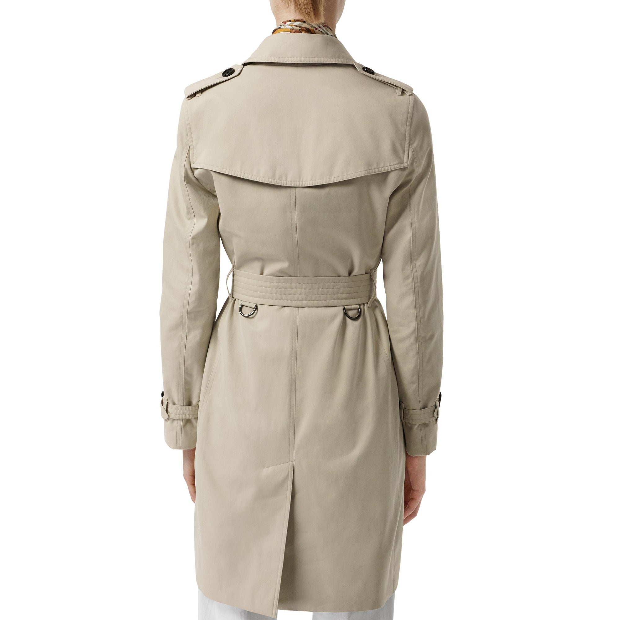 Trench Kensington en gabardine de coton - Stone