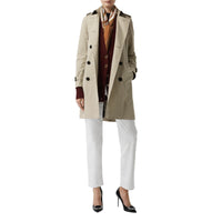 Trench Kensington en gabardine de coton - Stone