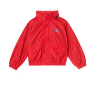 Veste en taffetas à mémoire de forme avec capuche repliable - Red