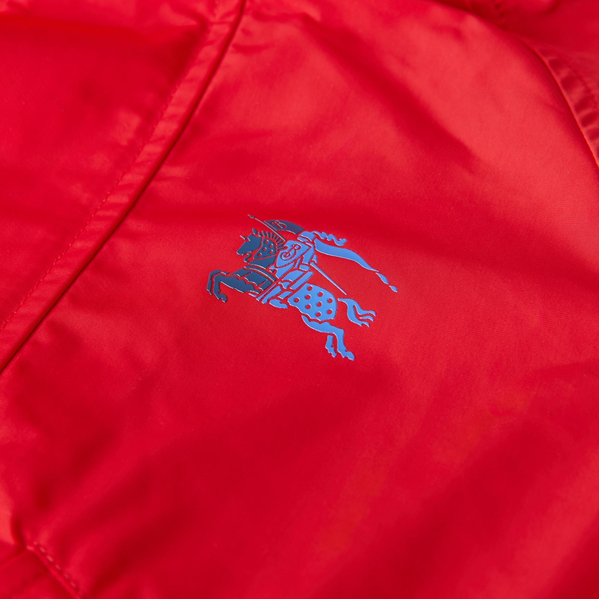 Veste en taffetas à mémoire de forme avec capuche repliable - Red