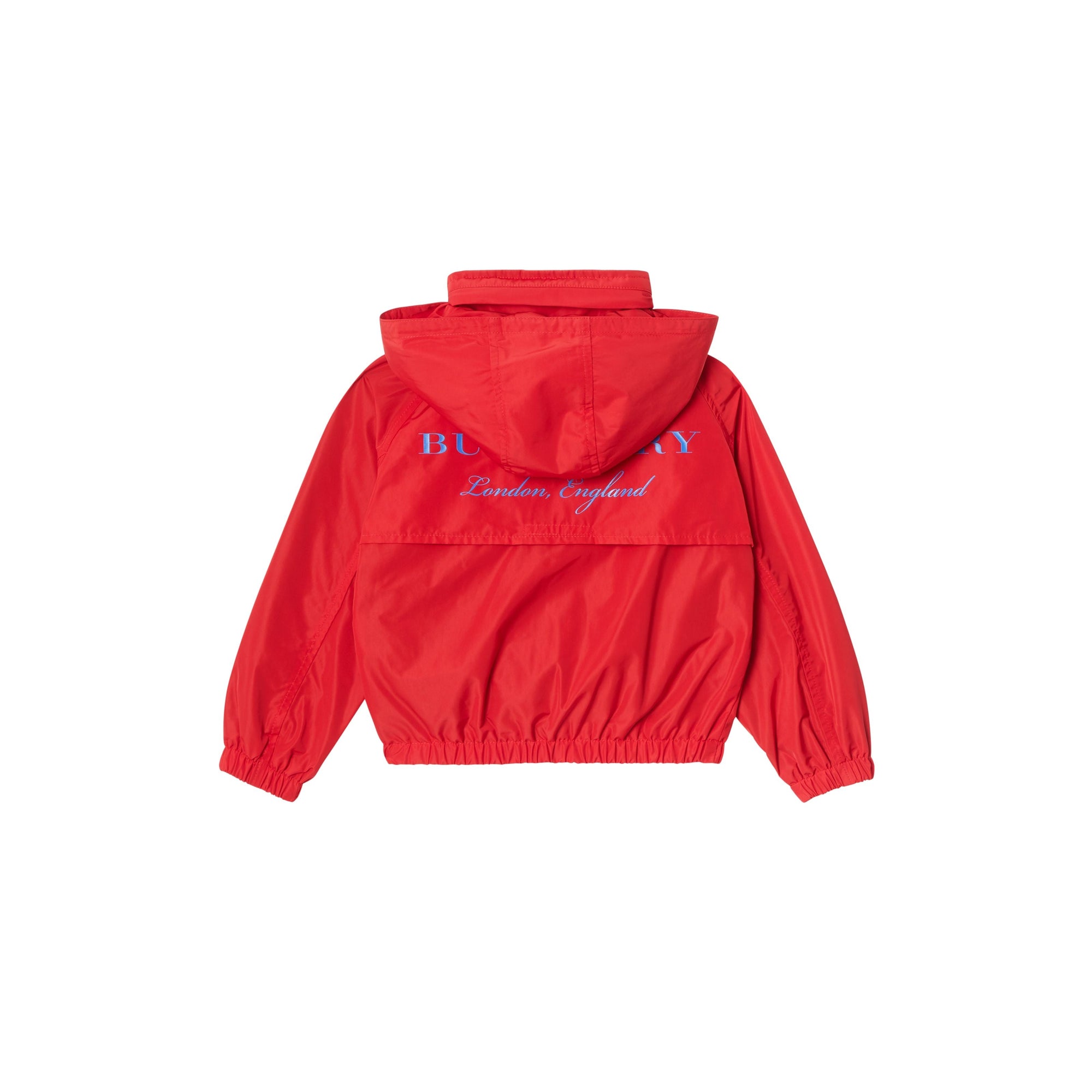 Veste en taffetas à mémoire de forme avec capuche repliable - Red