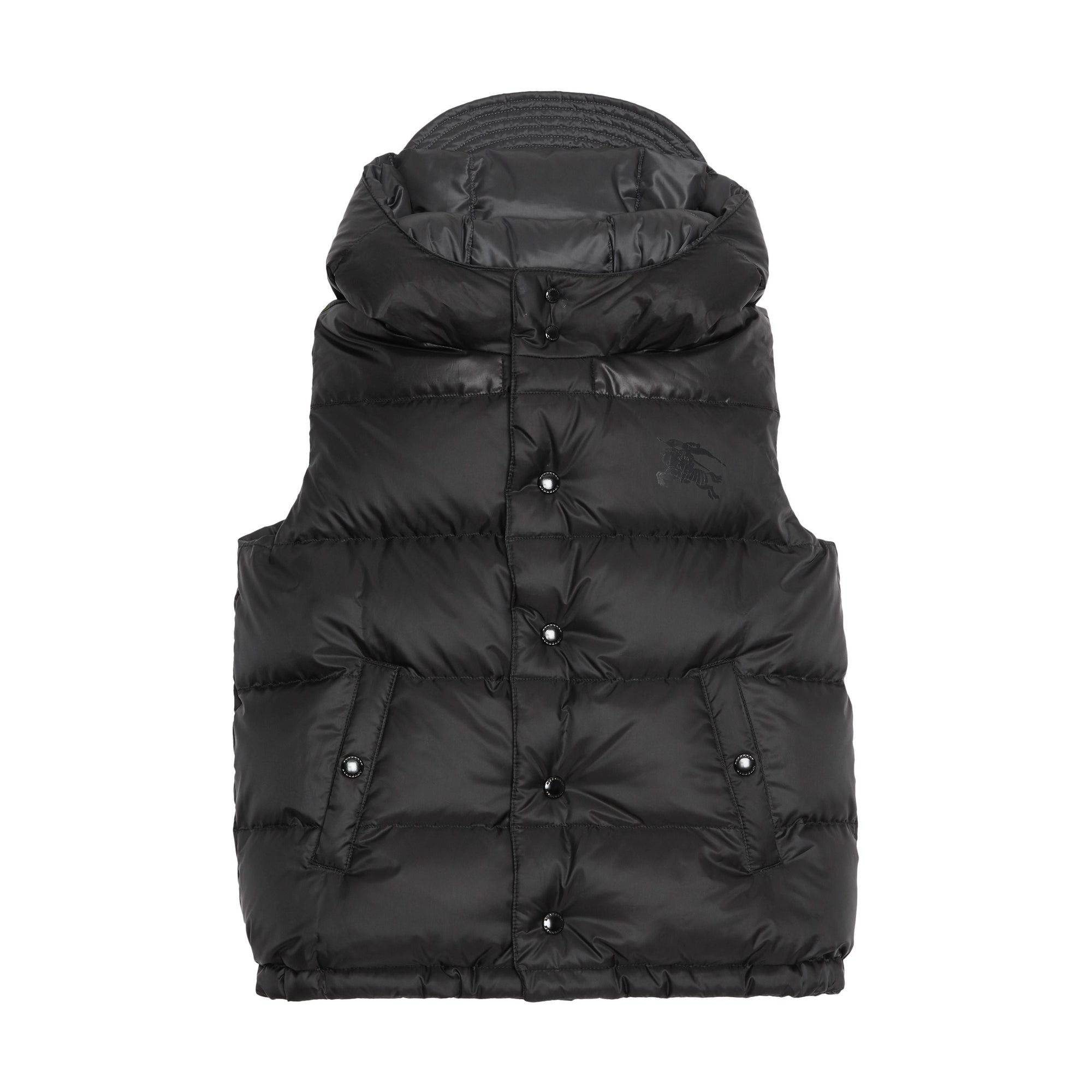 Veste sans manches réversible rembourrée à capuche - Dark Grey