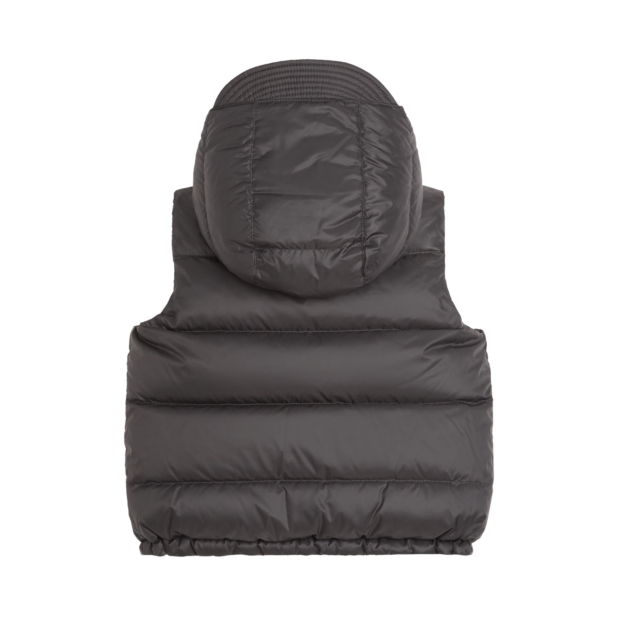 Veste sans manches réversible rembourrée à capuche - Dark Grey