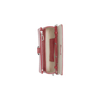 Mini sac The D-ring en cuir - Crimson