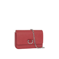 Mini sac The D-ring en cuir - Crimson