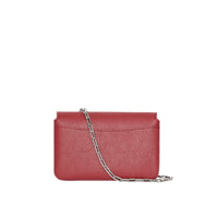 Mini sac The D-ring en cuir - Crimson