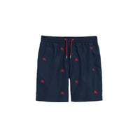 Short de bain à cordon de serrage avec logo d'archive - Navy