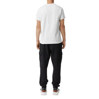 T-shirt en coton avec écusson - White