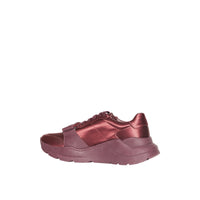 Sneakers en satin - Claret