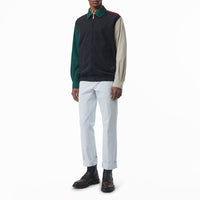 Jean casual avec écusson brodé - Chalk Blue