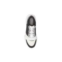 Sneakers en cuir velours néoprène et cuir - Black