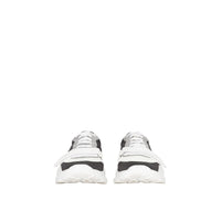 Sneakers en cuir velours néoprène et cuir - Black