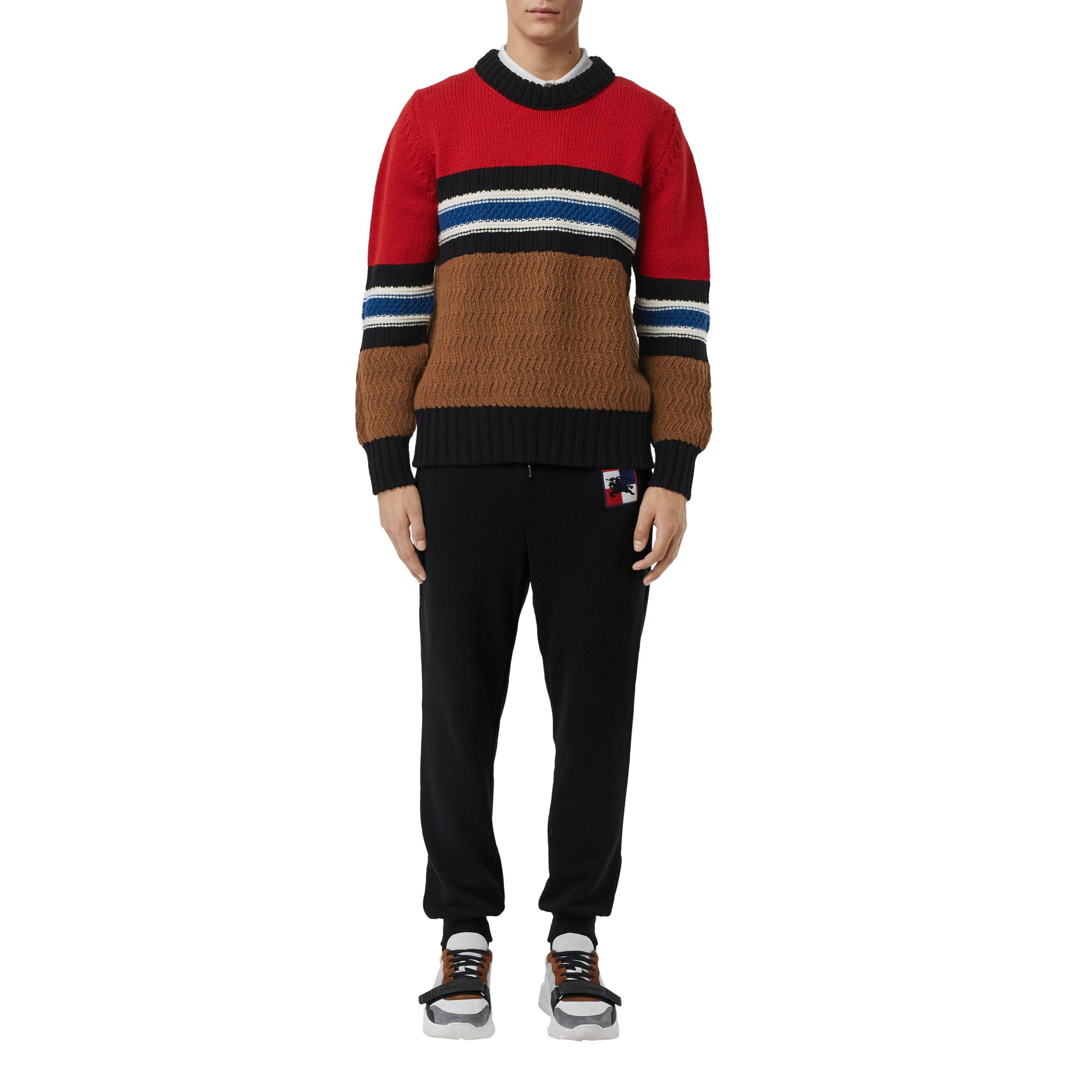 Pantalon de survêtement Cavalier à damier - Black
