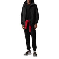 Polo en piqué de coton avec logo brodé - Black