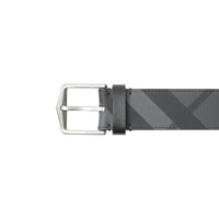 Ceinture à motif London check - Charcoal & Black