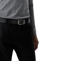 Ceinture Cavalier réversible en cuir - Black