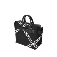 Sac The Belt moyen à motif chaîne tricoté - Black