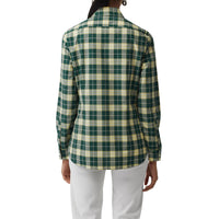 Chemise en coton à motif check - Dark Cedar Green