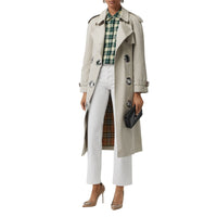Chemise en coton à motif check - Dark Cedar Green