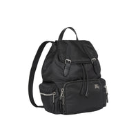 Sac The Rucksack moyen en nylon et cuir - Black