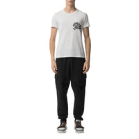T-shirt en coton avec logo imprimé - White