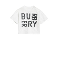 T-shirt en coton avec logo imprimé - White